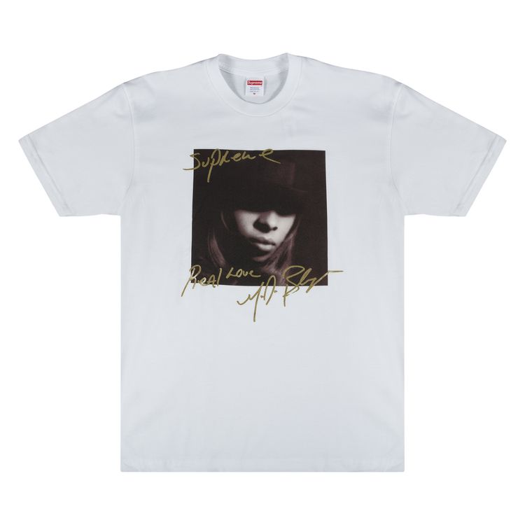 Supreme Mary J Blige T Shirt White