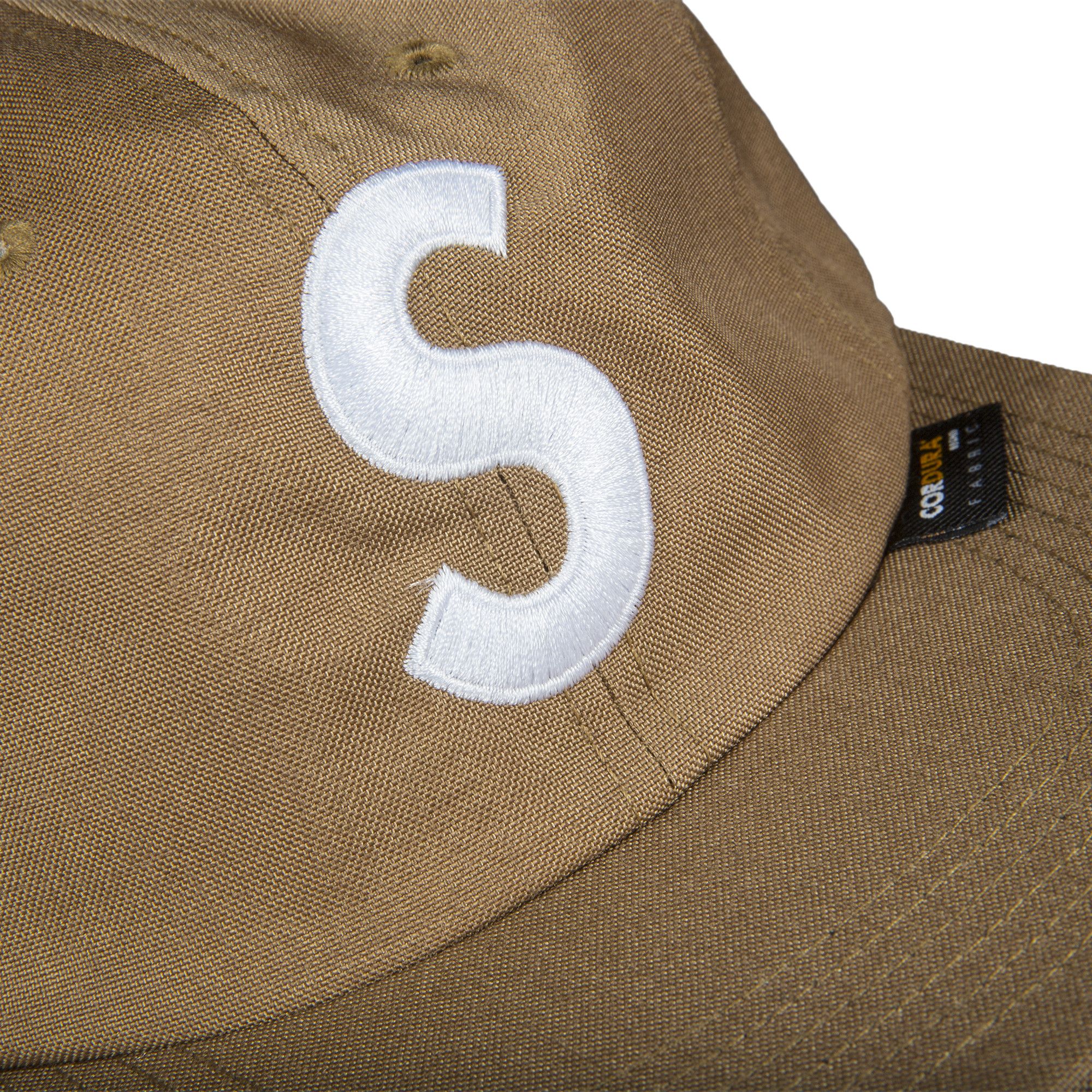 Buy Supreme Cordura S Logo 6 Panel Cap 'Sand' - FW18H5 SAND | GOAT