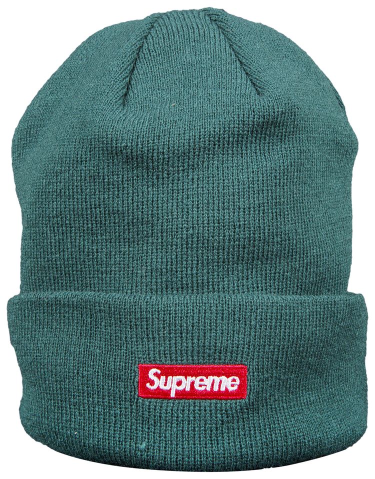 Supreme x New Era S Logo Beanie Green