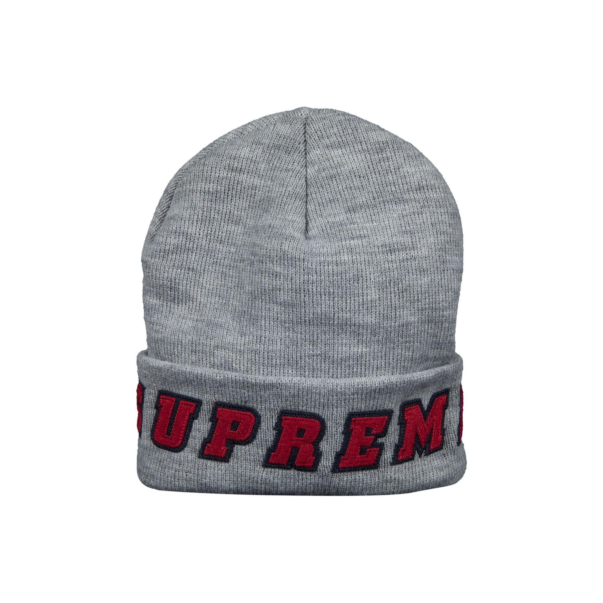 Supreme felt 2025 logo beanie