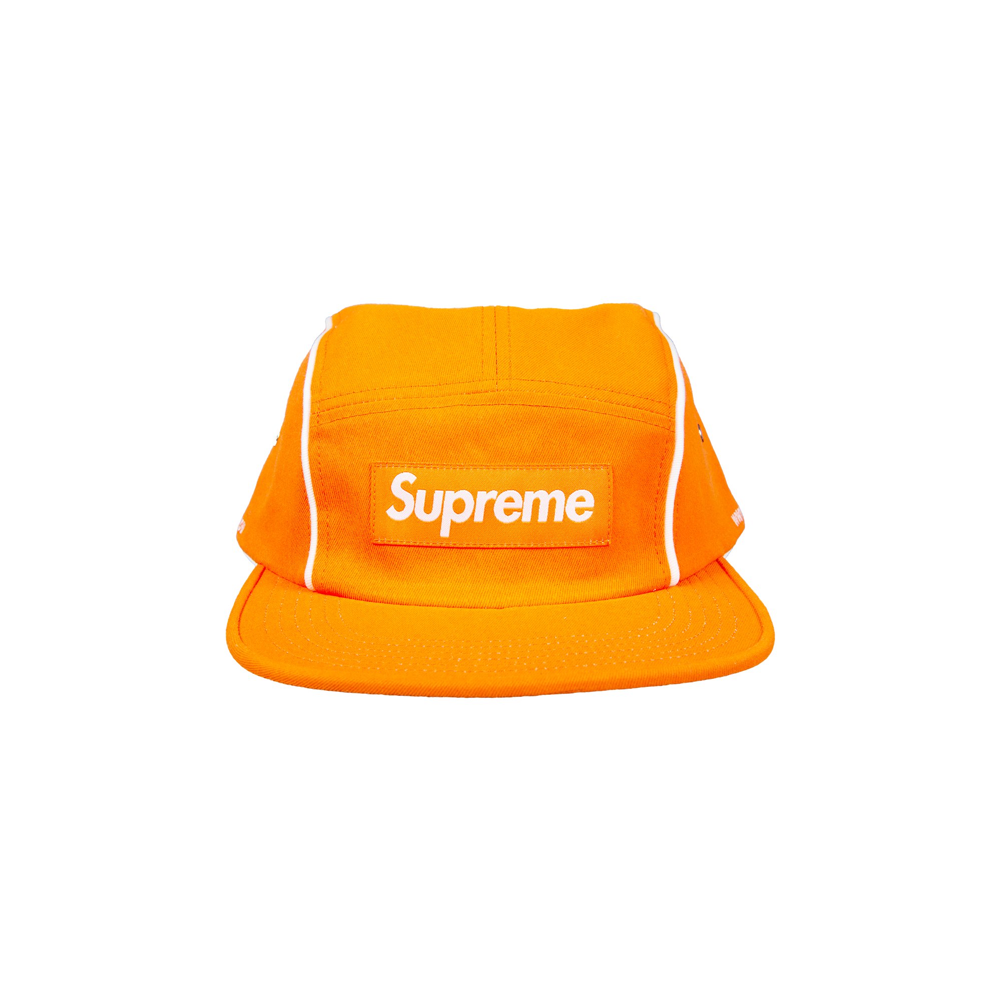 Buy Supreme Piping Camp Cap 'Orange' - FW18H30 ORANGE | GOAT