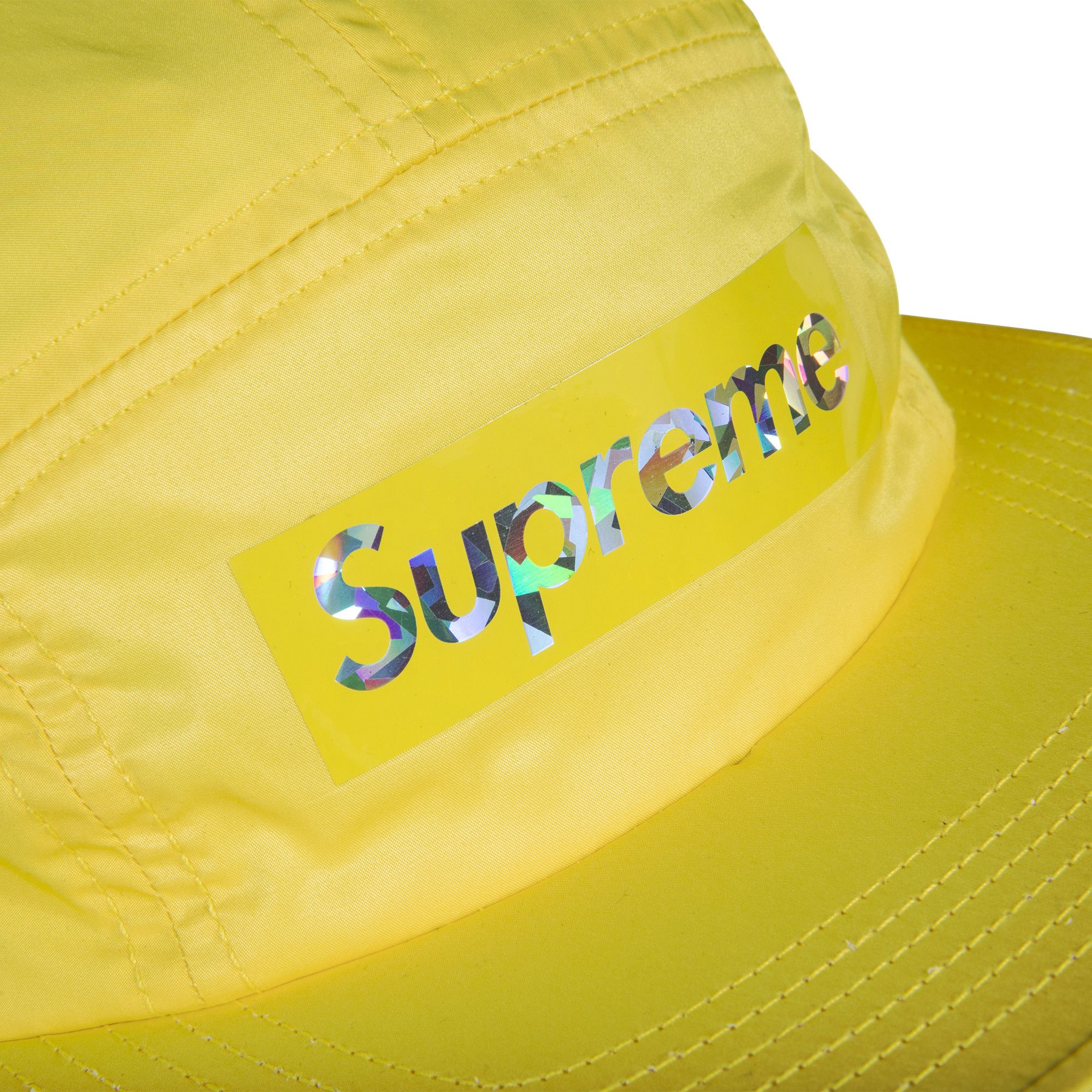 Buy Supreme Holographic Camp Cap 'Yellow' - SS19H21 YELLOW | GOAT UK