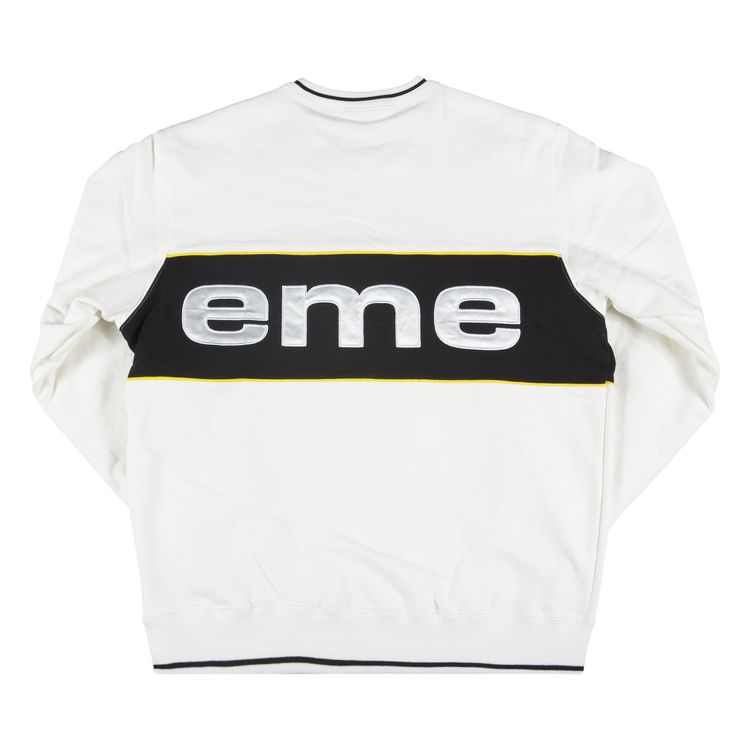 Supreme Piping Crewneck White