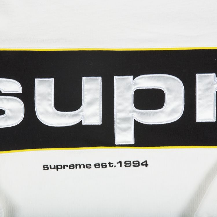 Supreme Piping Crewneck White