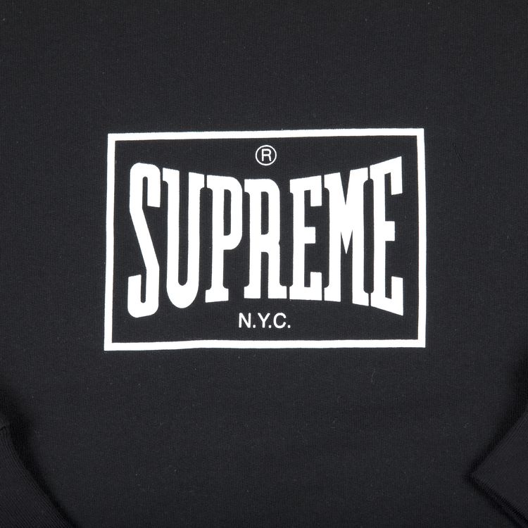 Supreme Warm Up Crewneck Black