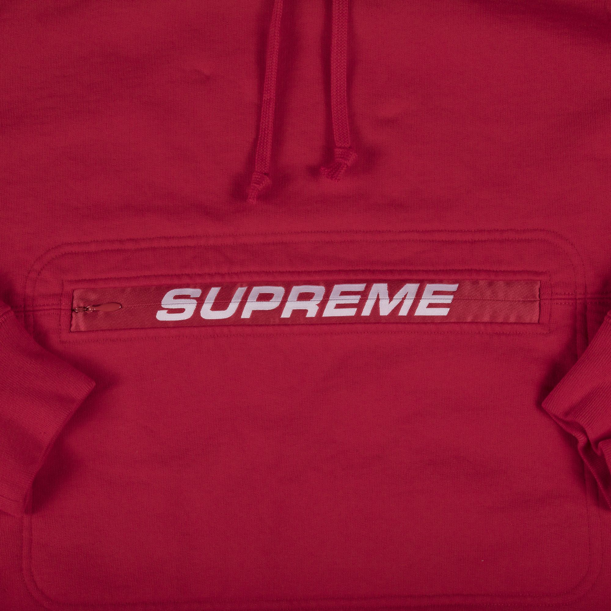 Supreme zip pouch hooded shop