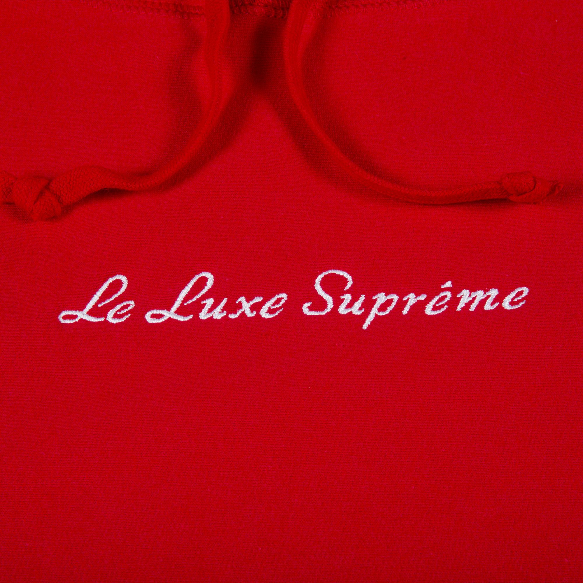 Supreme パーカー Le Luxe Hooded Sweatshirt Supreme 'Le Luxe Supreme' Hoodie Sweater Pull Over Men Size