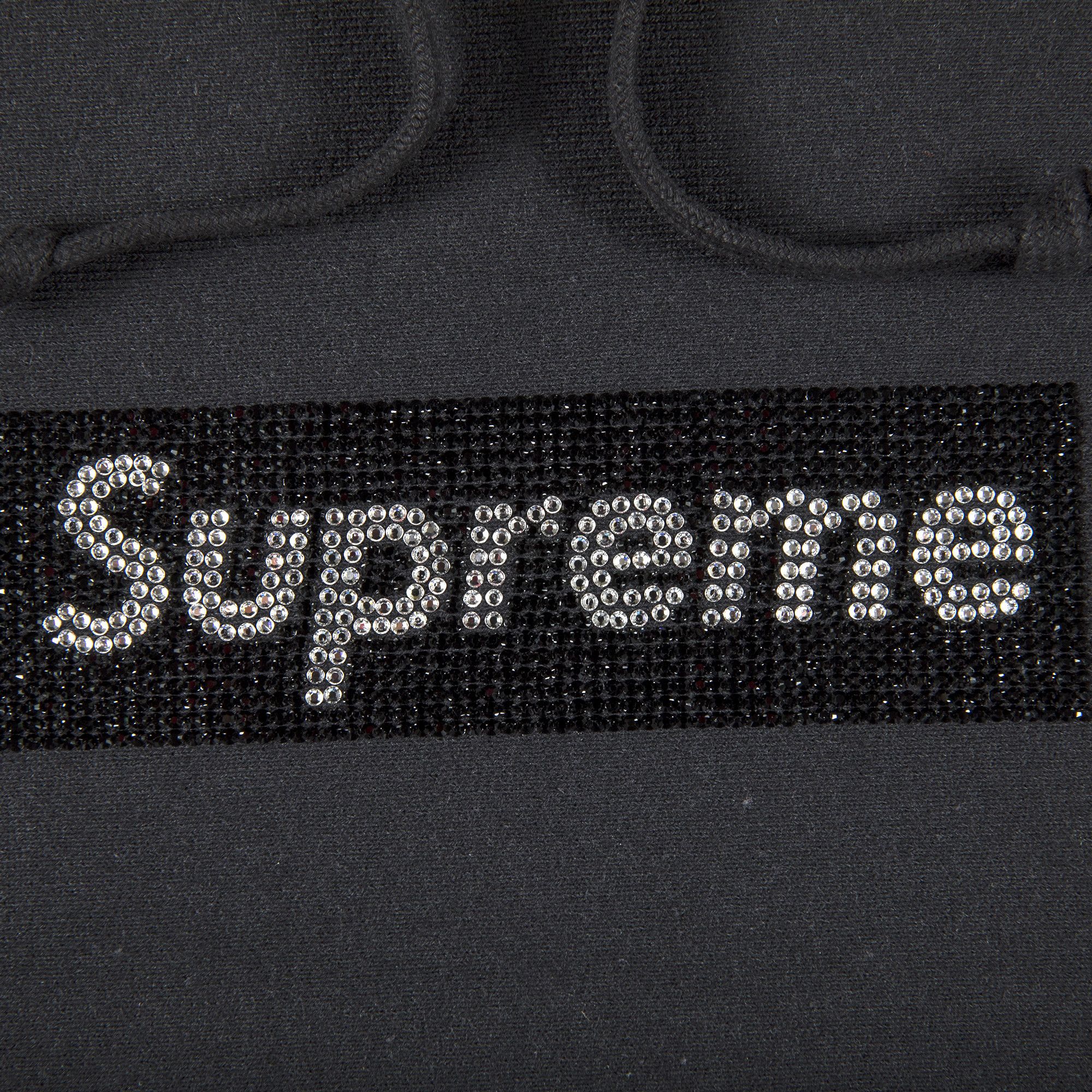 Supreme box logo swarovski hot sale
