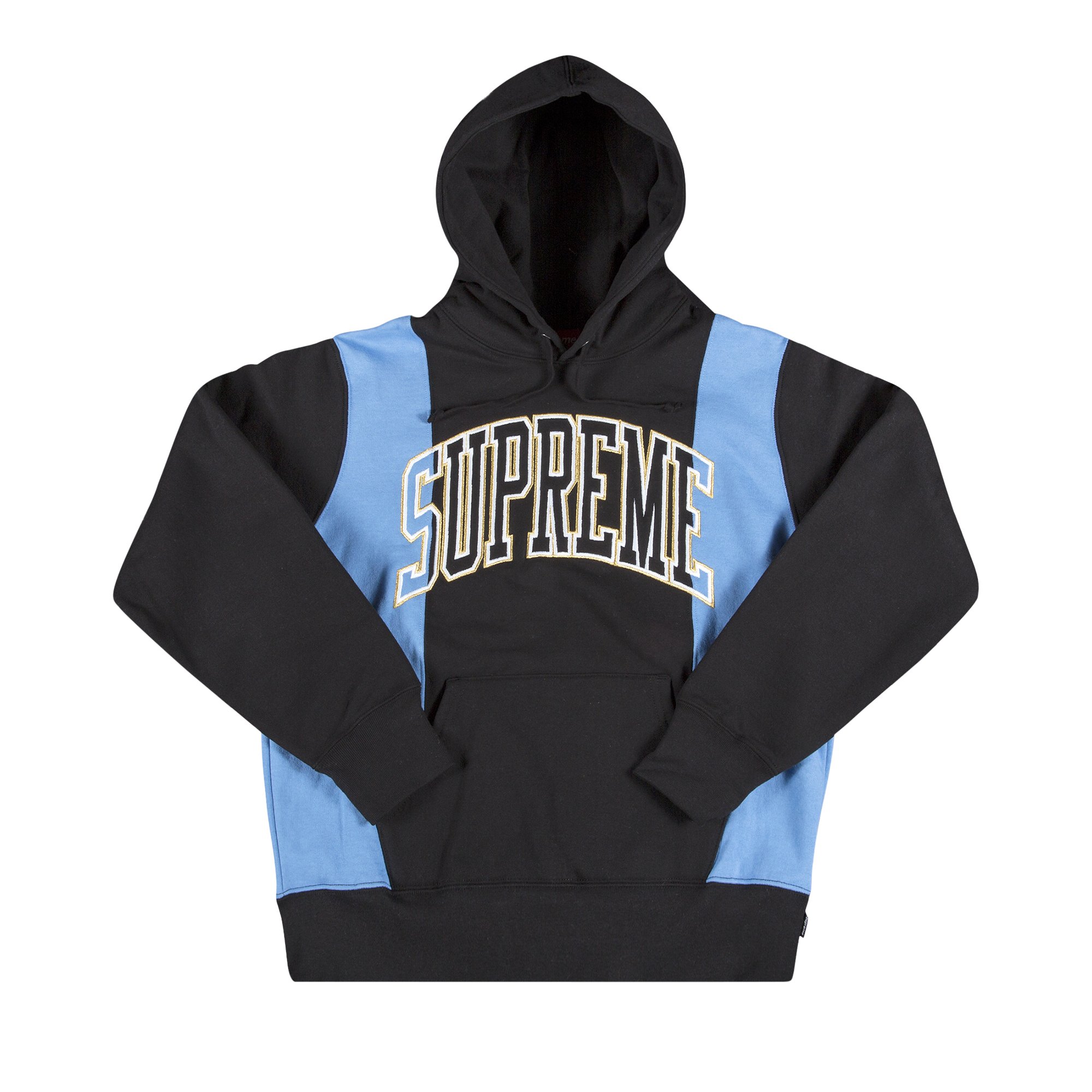 Buy Supreme Paneled Arc Hooded Sweatshirt 'Black' - FW19SW33 BLACK