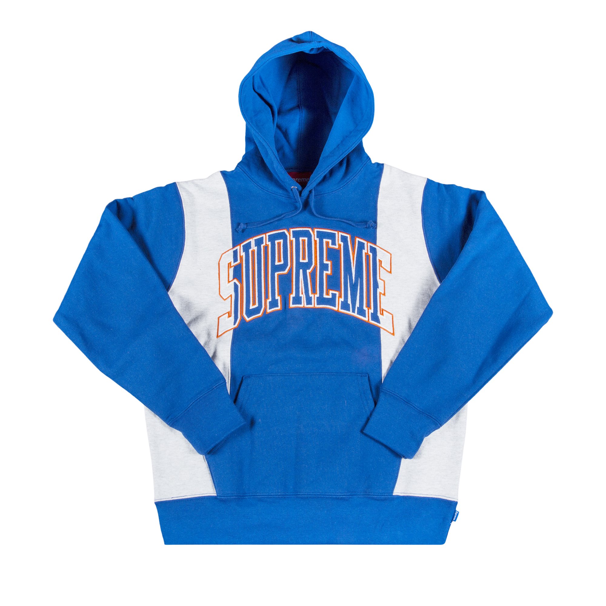 Buy Supreme Paneled Arc Hooded Sweatshirt 'Royal Blue' - FW19SW33