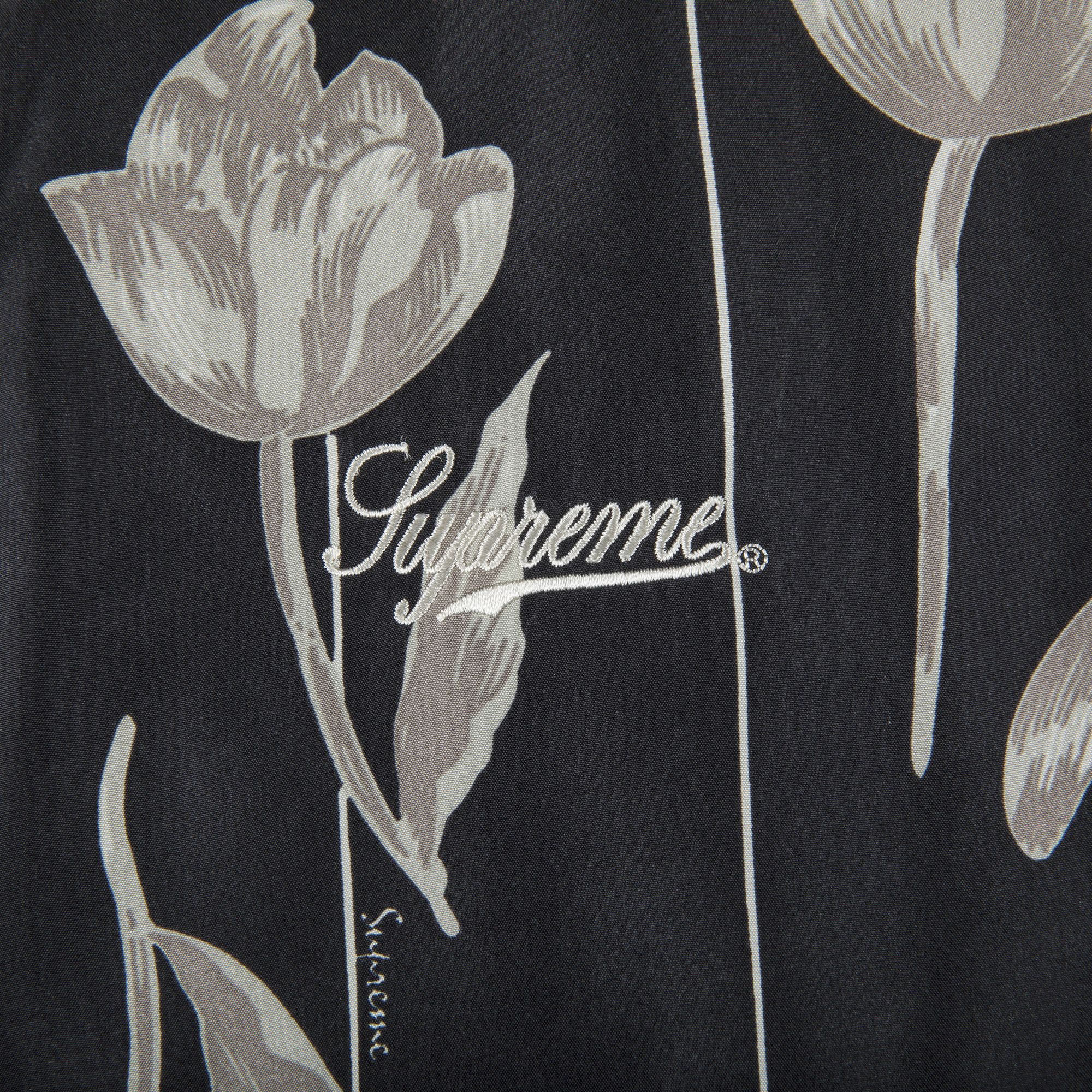 Buy Supreme Floral Silk Track Jacket Black SS19J69 BLACK GOAT CA