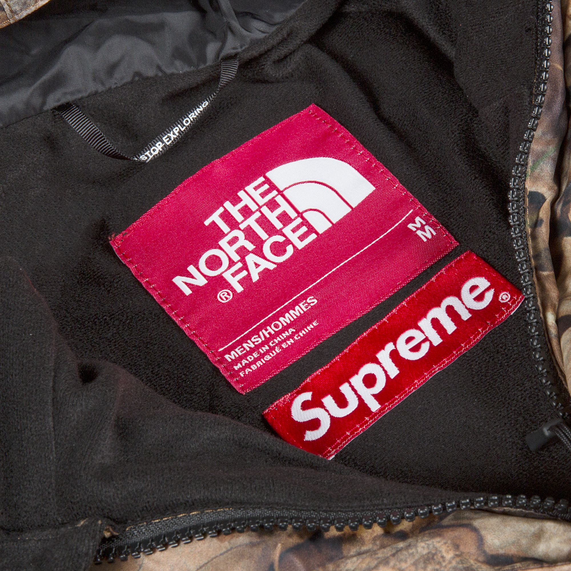 Buy Supreme x The North Face Mountain Light Jacket Leaves FW16J1 LEAVES GOAT CA