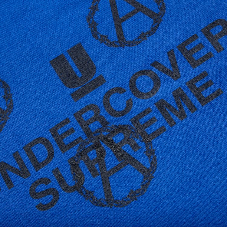 Supreme x Undercover Anarchy Hooded Sweatshirt Royal Blue