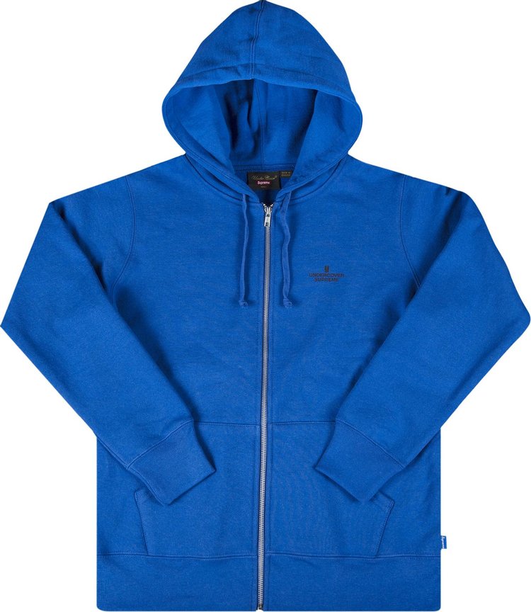 Buy Supreme x Undercover Generation Fuck You Zip Up Sweat 'Royal Blue ...