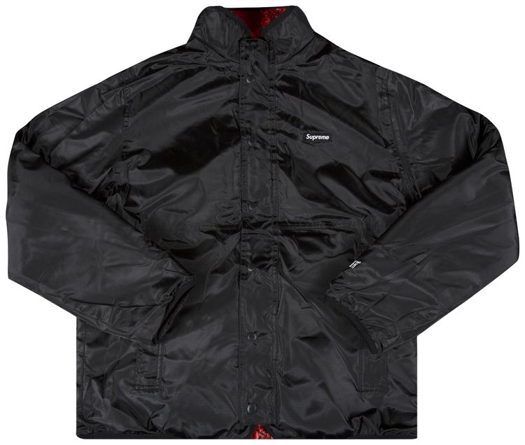 Supreme Reversible Bandana Fleece Jacket Red