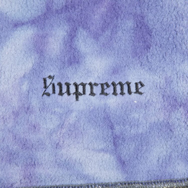 Supreme Patchwork Tie Dye Hooded Sweatshirt Tie Dye