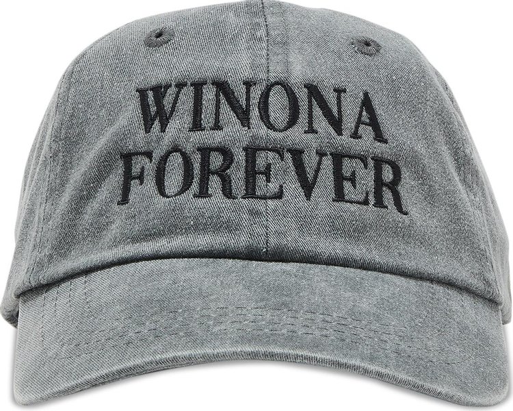 GOAT Exclusive 90sANXIETY Winona Forever Hat In Washed Black