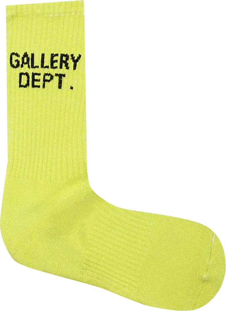 Gallery Dept. Clean Socks 'Lime'