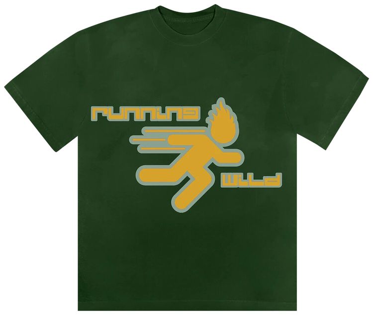 Cactus Jack by Travis Scott Running Wild T Shirt Forest