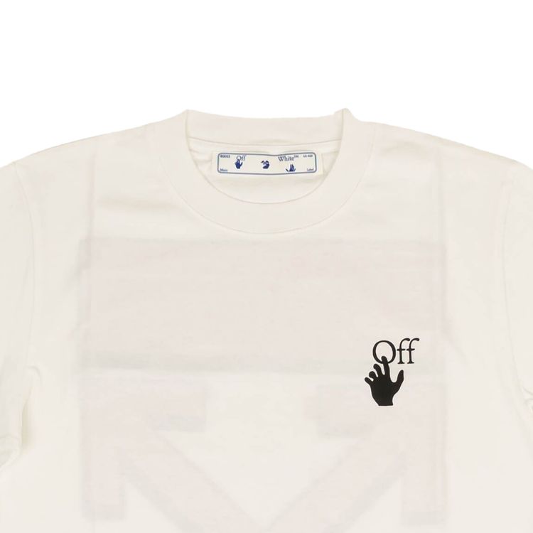 Off White Marker Slim Tee WhiteRed