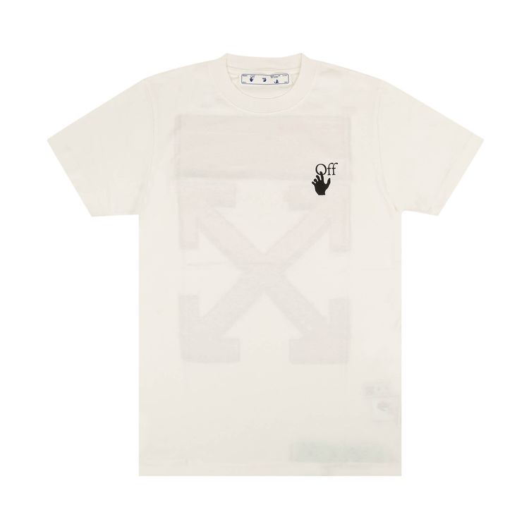 Off White Marker Slim Tee WhiteRed