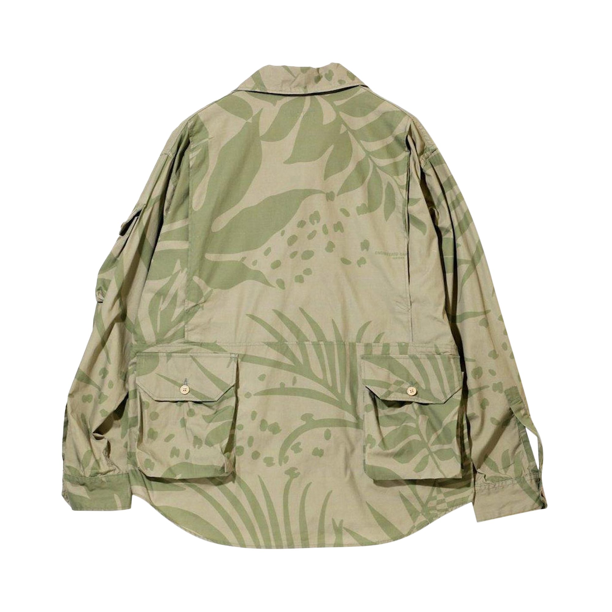 Buy Engineered Garments Explorer Shirt Jacket 'Khaki/Olive