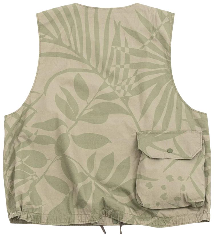 Engineered Garments Cover Vest KhakiOlive