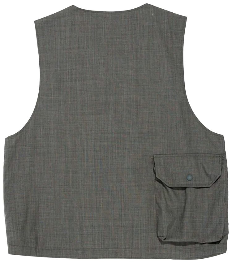 Engineered Garments Cover Vest GreySharkskin