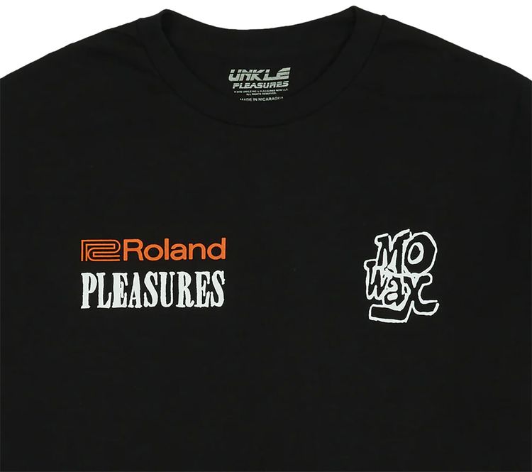 Pleasures TB 03 Short Sleeve T Shirt Black