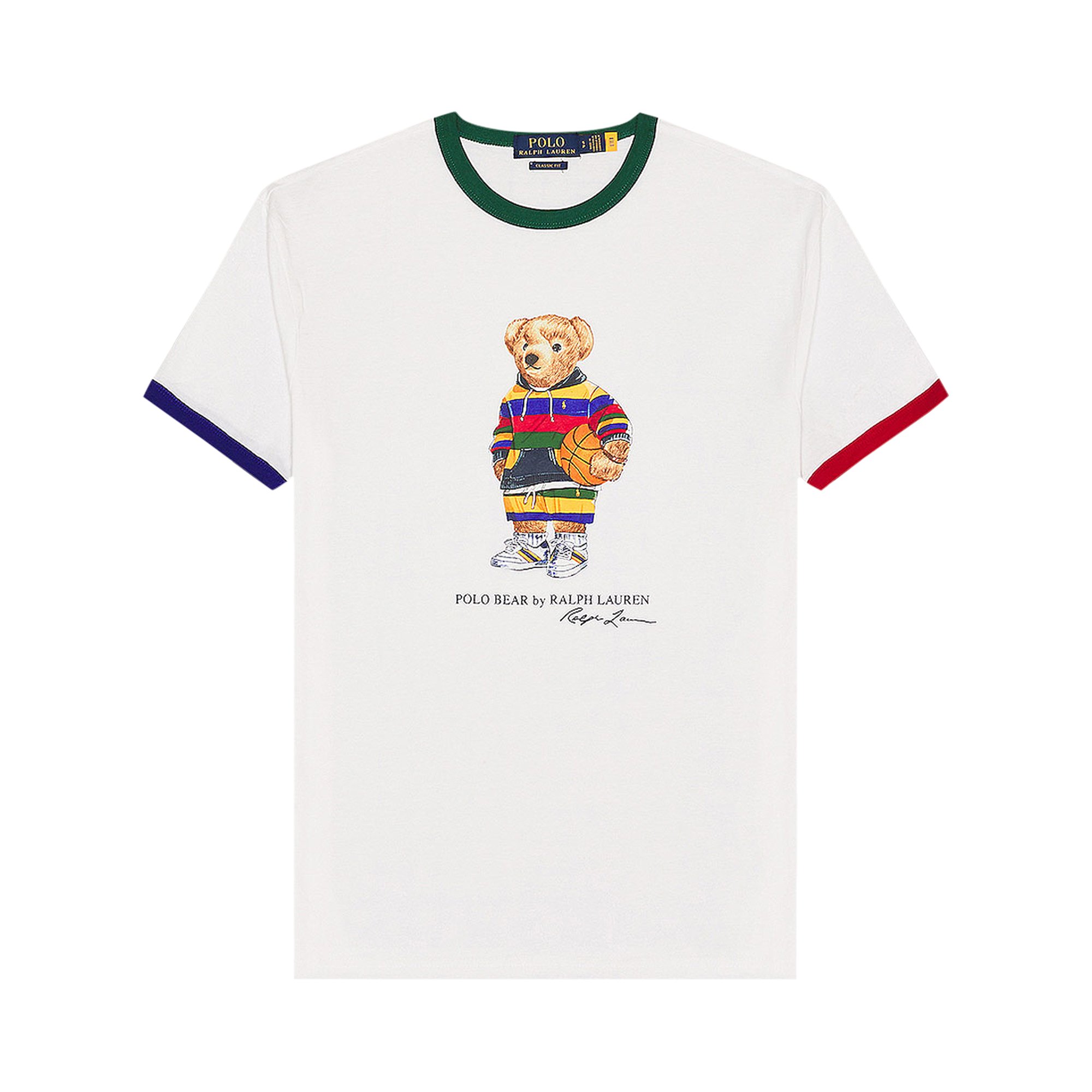 Buy Polo Ralph Lauren Short-Sleeve Contrast Polo Bear Crewneck T