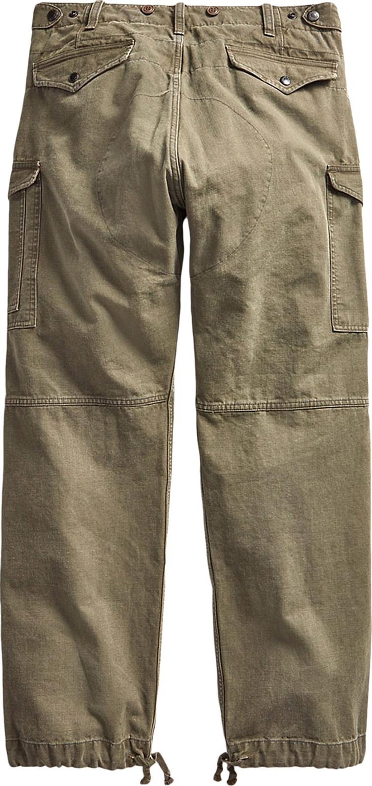 Polo Ralph Lauren Piece Dyed Canvas Lansing Cargo Pant Olive