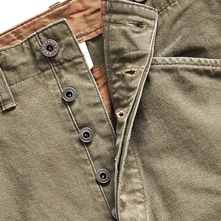 Polo Ralph Lauren Piece Dyed Canvas Lansing Cargo Pant Olive