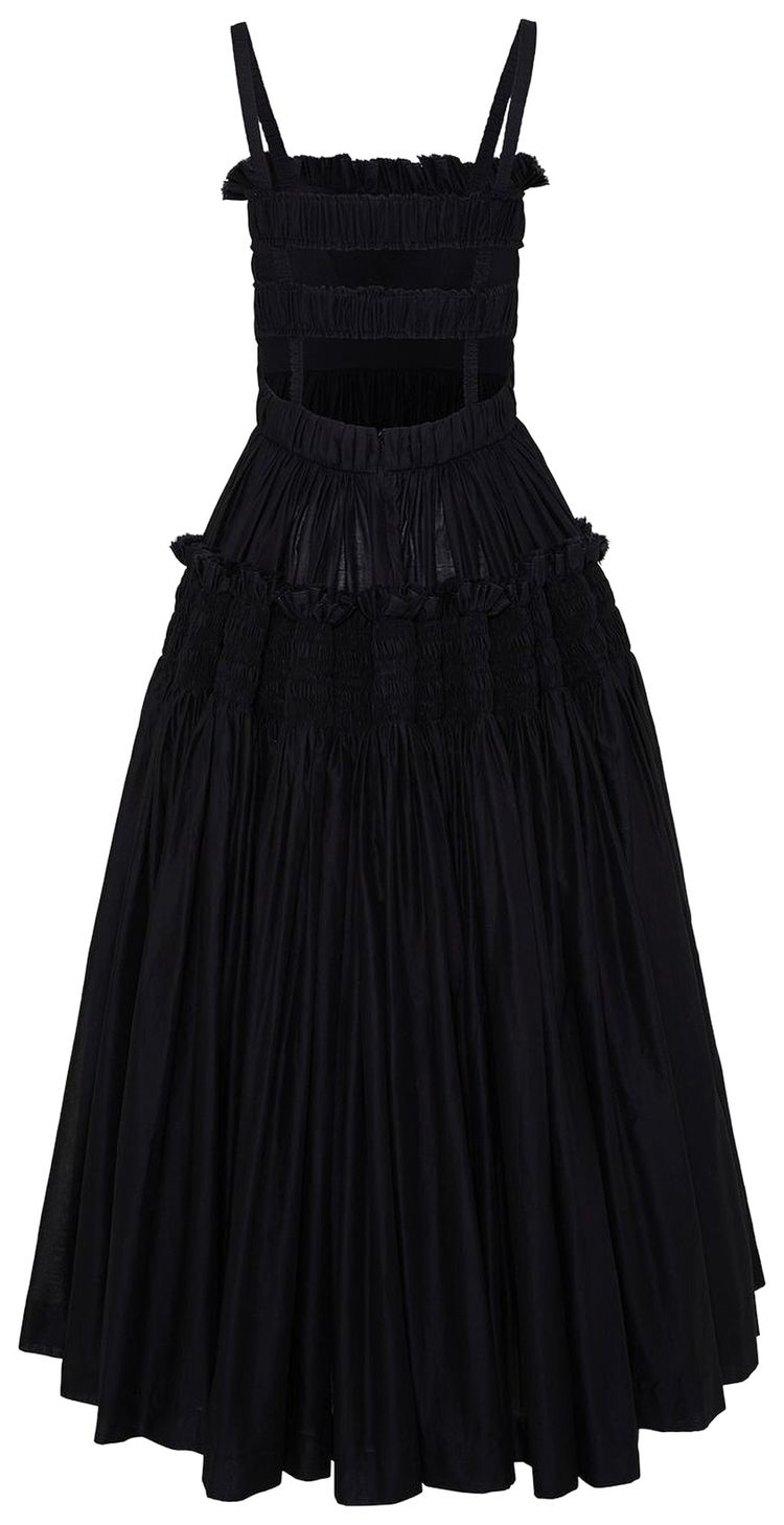 Molly Goddard Larry Dress Black