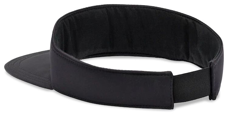 Prada Ry Nylon Visor Black
