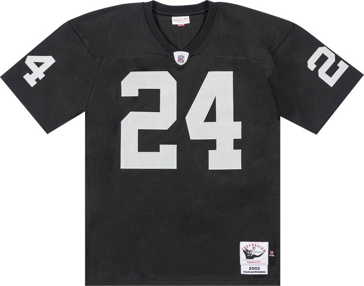 Mitchell & Ness Authentic Oakland Raiders 2002 Charles Woodson Jersey 'Black'