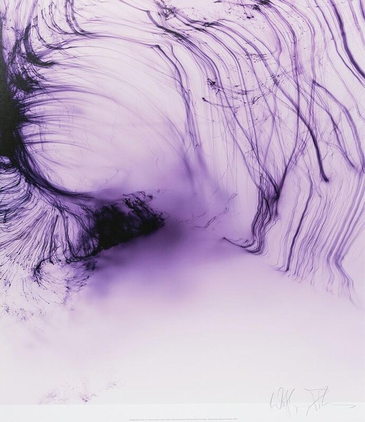 Wolfgang Tillmans It's Only Love Give it Away Lithograph 'Purple'