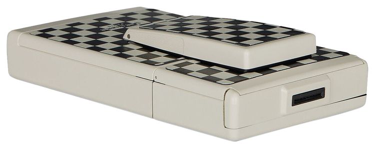 Saint Laurent Checkered Polaroid SX70 Black