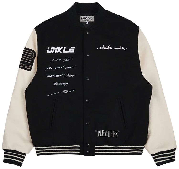Pleasures Mowax Varsity BlackWhite