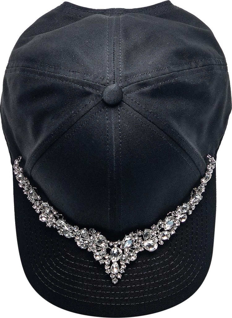 Vetements Diadem Cap Black