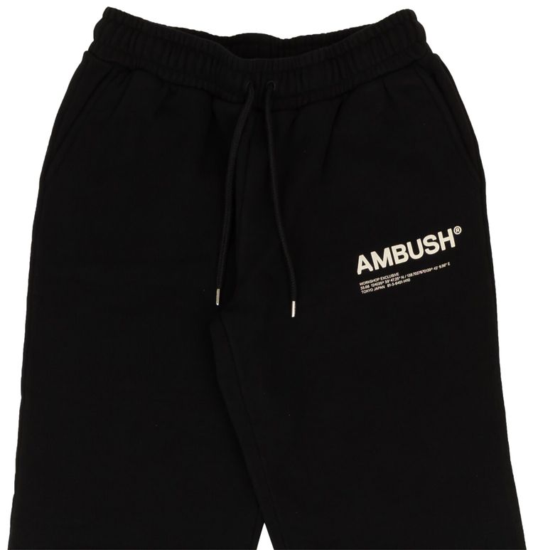 Ambush Fleece Workshop Pants BlackTofu