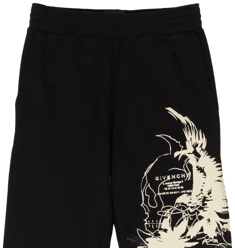 Givenchy Barbed Jogger Sweatpants Black