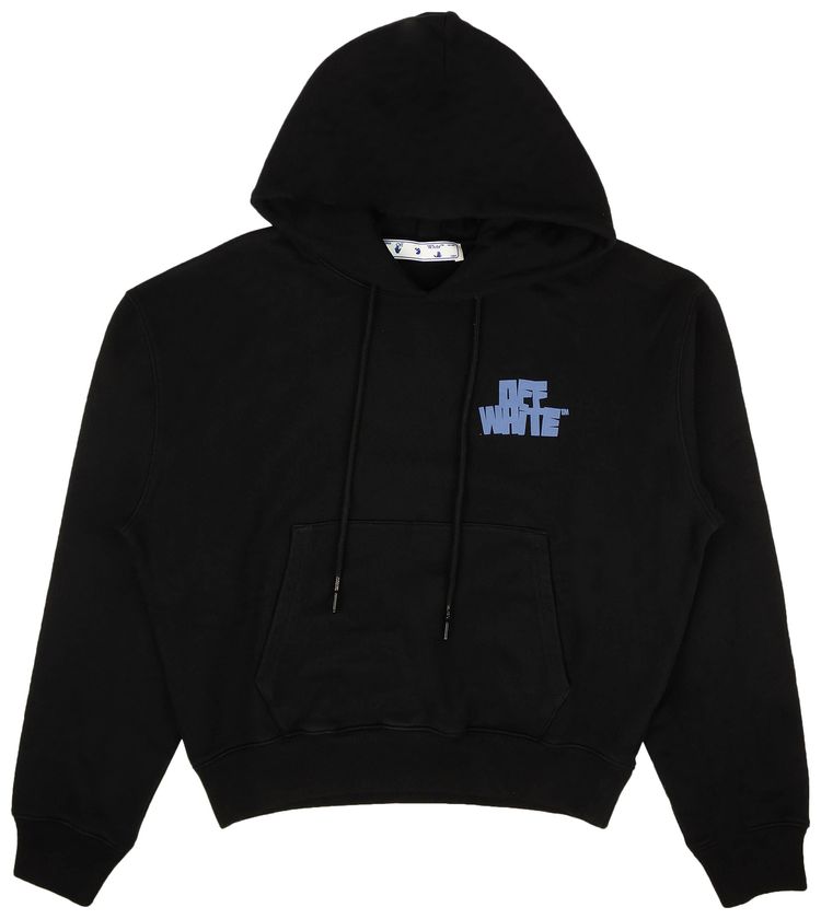 Off White Hands Arrows Hoodie Black