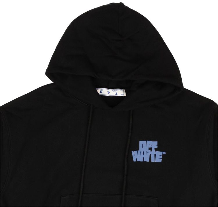 Off White Hands Arrows Hoodie Black
