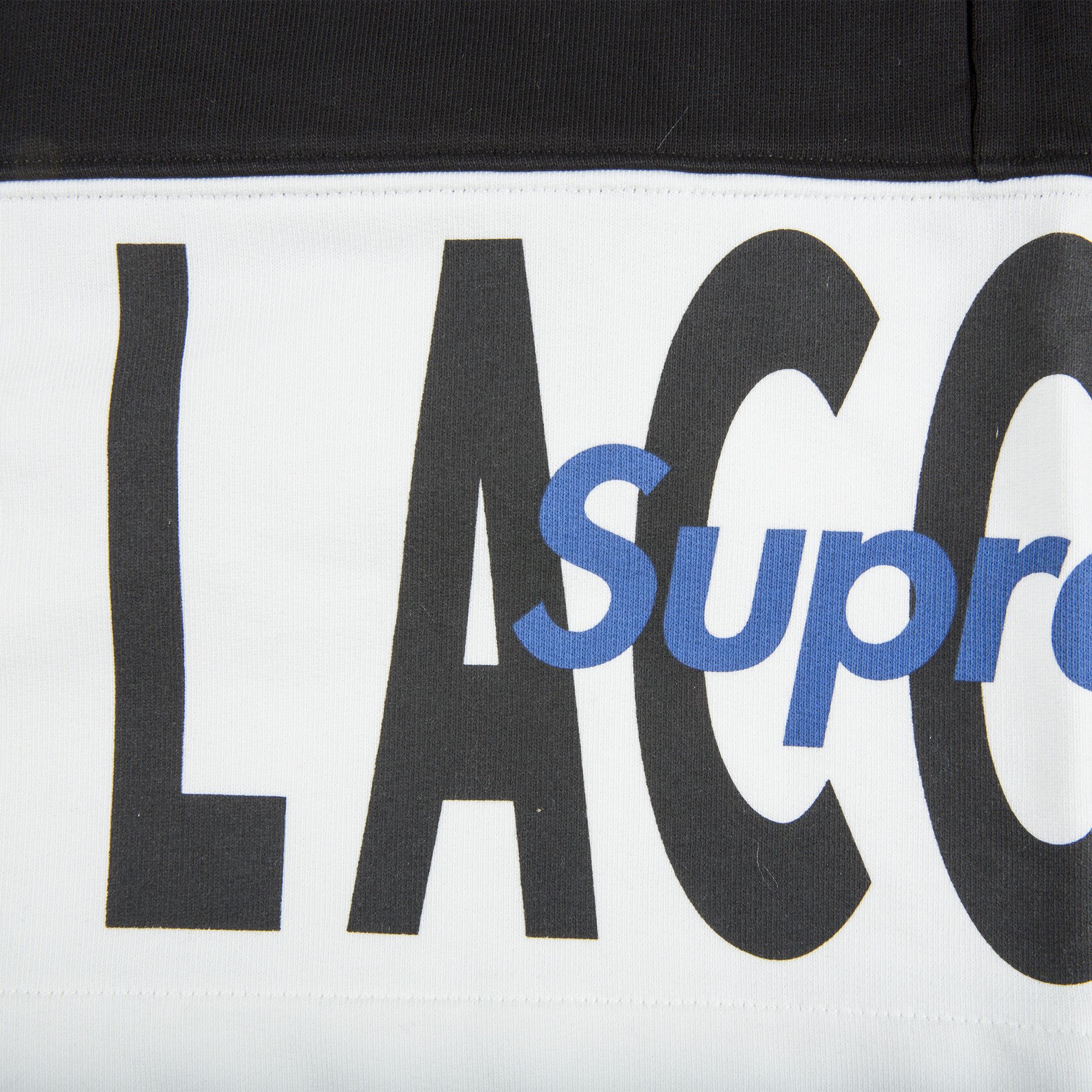 Supreme LACOSTE Logo Panel Hooded ラコステ