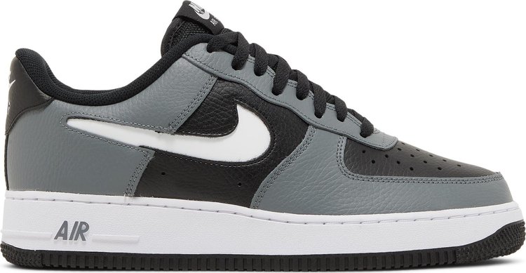 Nike Air Force 1 07 LV8 Black Smoke Grey shoes 
