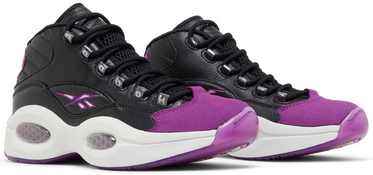Reebok Question Mid Black Aubergine