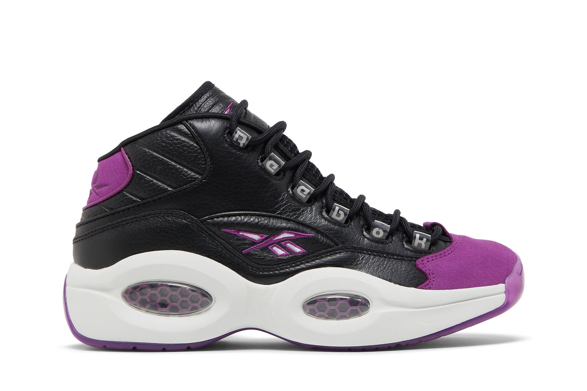 Buy Reebok Question Mid 'Black Aubergine' - GX0240 | GOAT