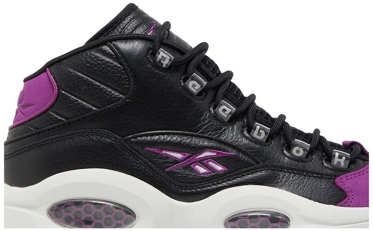 Reebok Question Mid Black Aubergine