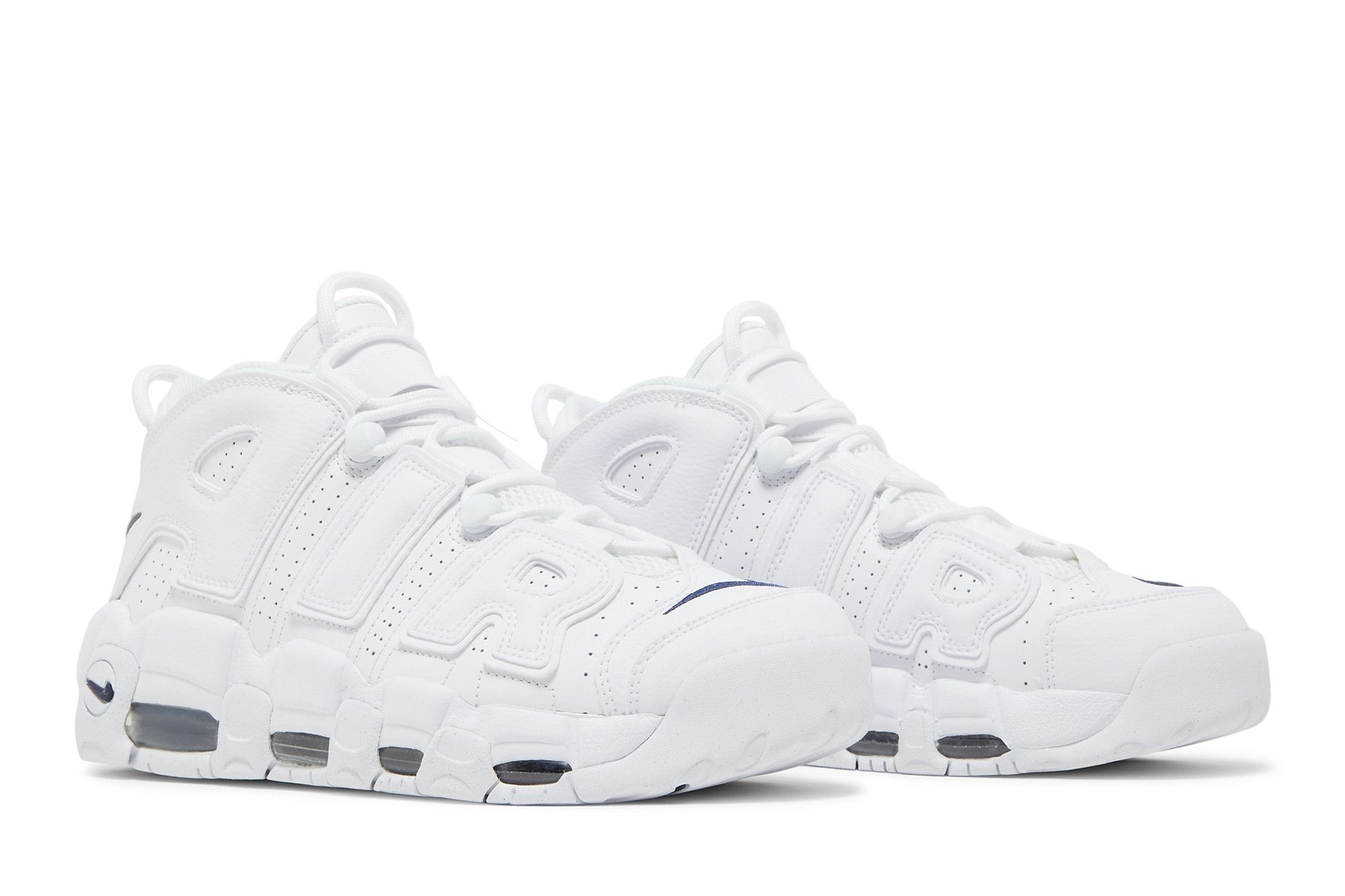 Buy Air More Uptempo 'White Midnight Navy' - DH8011 100 | GOAT