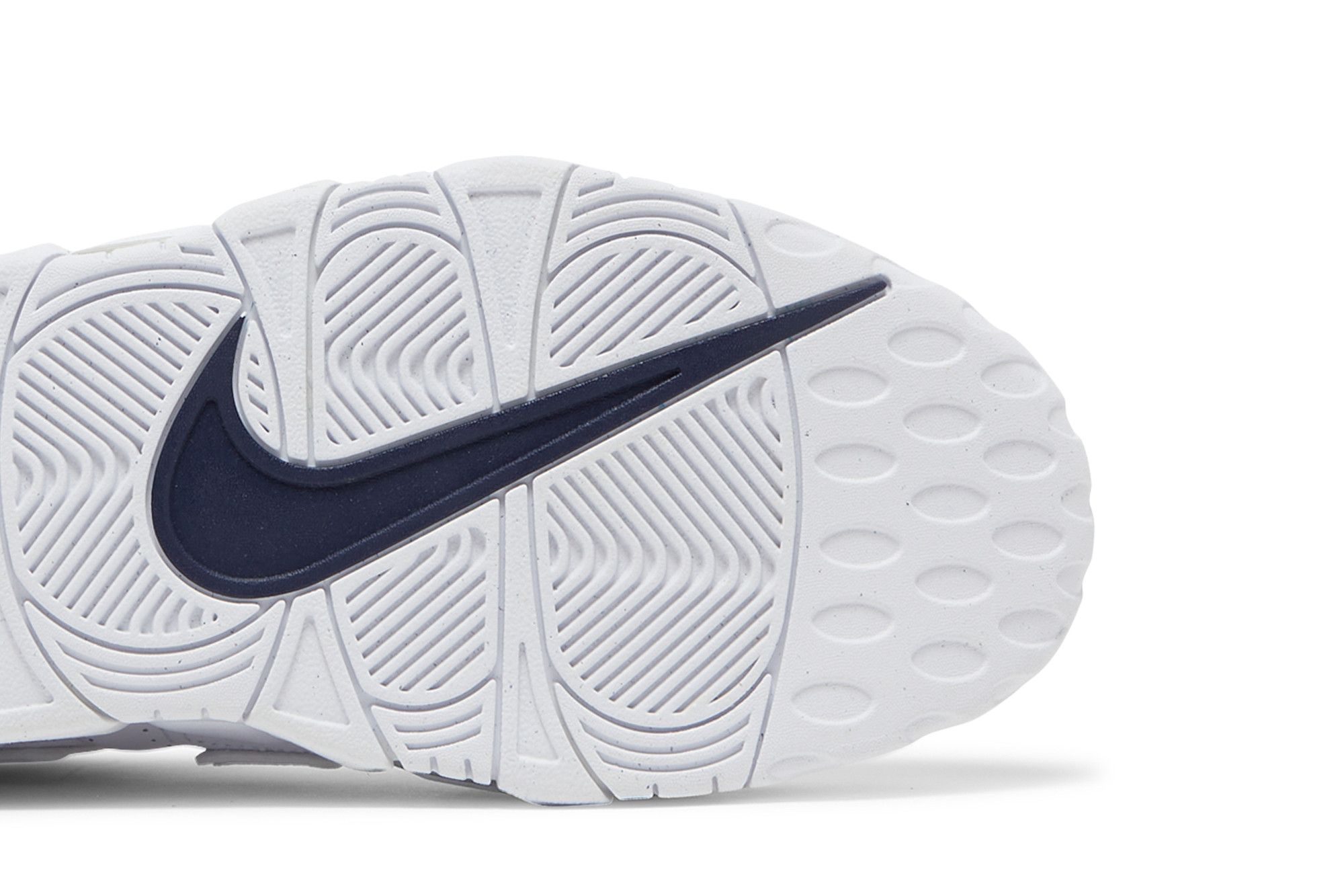Nike Air More Uptempo ホワイト/ネイビー Nike Air More Uptempo 96 White White Midnight Navy Men's